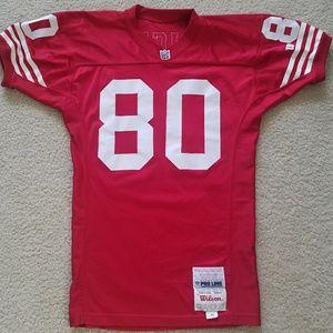 Jerry Rice Certified Authentic 49ers Jersey
